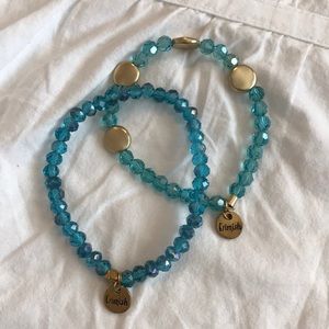 Blue Erimish bracelets